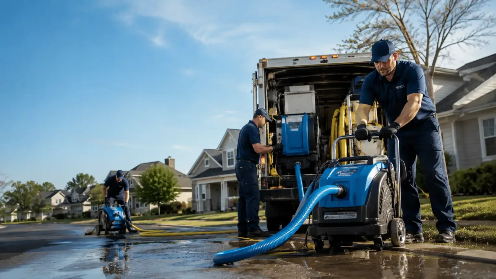 Flood Damage Cleanup in Volcano, HI